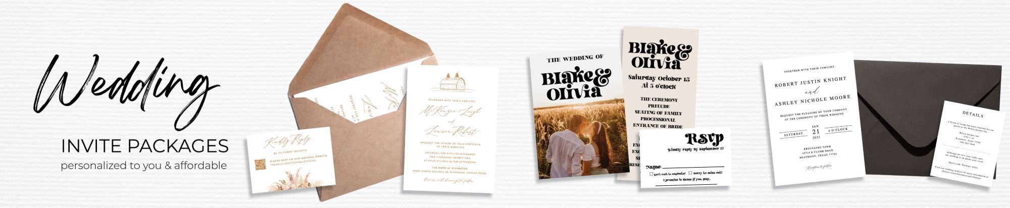 Custom Wedding Invitations